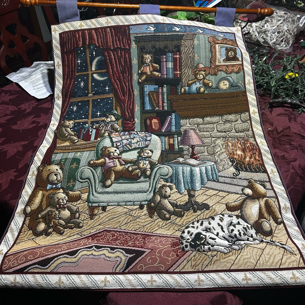 The Bears Den Tapestry Wall Art